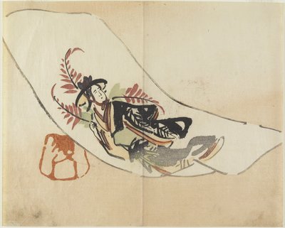 Wisteria Maiden, c. 1830 door Hogyoku